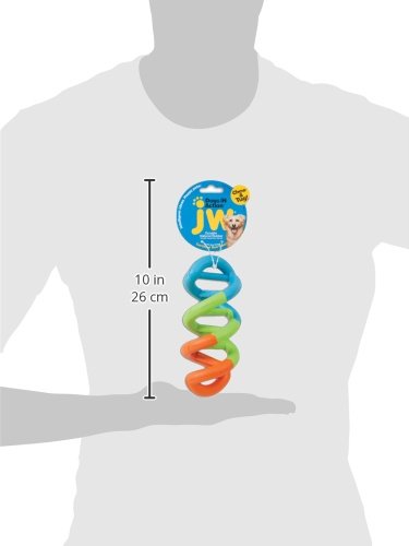 JW Pet Company Dogs iN Action Dog Toy, Large (Colors Vary)