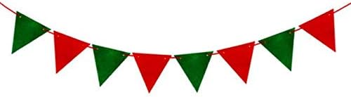 Christmas Decorative Banner Felt Cloth Banner Home Shopping Mall