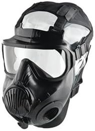 Mask, Twin Port, PU Lens, Rubber Facepc, M