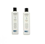 Nioxin System #5 Cleanser Shampoo 10.1 oz & Scalp Therapy Conditioner 10.1 oz For Normal to Thin Hair Duo Set