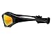 G&G Jetski Sunglasses Polarized Water Sport Surfing Kiteboarding P603 Black Frame Red Mirror Lens