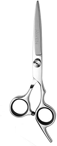 Professional Hair Scissors, Hairdressing Scissors Hair Cutting scissors Haircut Shears For Men/Women/Children/Pet/Human Hair Shears,Adjustable Tension Screw-Comfortable Finger Rest-6 Inch Length