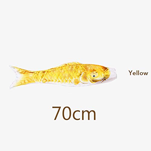 YA -TUBE 3D Cartoon Colorful Fish Flag Stamping Carp Banner Restaurant Carp Spray Windsock Japanese Fish Flag