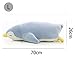 sunyou Cute Blue Penguin Soft Plush Hugging Pillow Pet Stuffed Cotton Animals Toy Gifts for Kids Men Women Friends 24.8 inches/63 cm (Large)