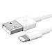 Noubco 3.2 ft Apple USB Lightning Power Cord Cable with 12W Wall Charger for Apple iPad Air iPhone 5, 5C, 5S, 6, 6 Plus, White (OEM version)