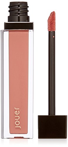 Jouer Long-Wear Lip Crème Liquid Lipstick, Melon-Matte Warm Pink Nude, 0.21 fl oz