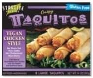 Starlite Cuisine Meatless Chicken Style Soy Taquitos, 14 Ounce -- 6 per case.