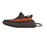 Yeezy Boost 350 V2 Fashion Key Chains 2D - Black/Red (Breds), Black/White (Oreo), Gray/Orange (Beluga), Black/Grey, White (Beluga)