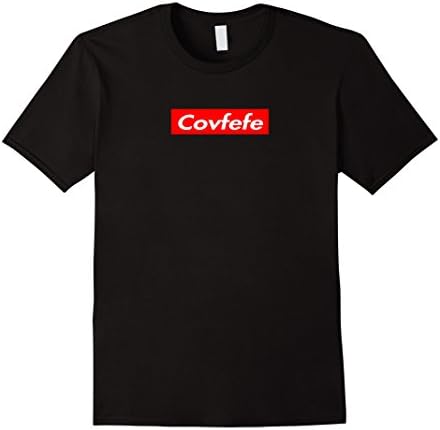 Mens Covfefe Supreme Large Black