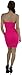 ToBeInStyle Women's Microfiber Seamless Strapless Stretchy Mini Tube Slip Dress - Pink - One Size