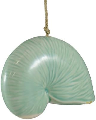 Nautilus Shell Ceramic Hanging AIr Plant Holder