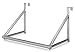 Whitmor Silver Door Closet Rod Metal Epoxy, 1.55 lbs, 10
