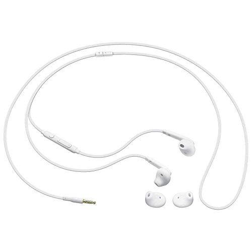 Aux Headphones/Earphones/Earbuds, (2 Pack) Sobrilli 3.5mm Wired in-Ear Headphones with Mic and Remote Control for Samsung Galaxy S9 S8 S7 S6 S5 S4 Edge + Note 4 5 6 7 8 9 and More Android Devices