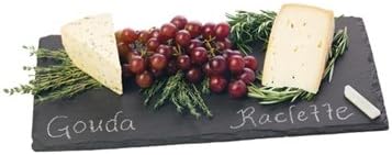 Rectangular Slate Cheese Board, Chalkboard Blackboard Serving Tray