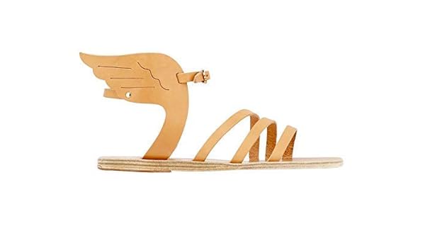 tan leather gladiator sandals