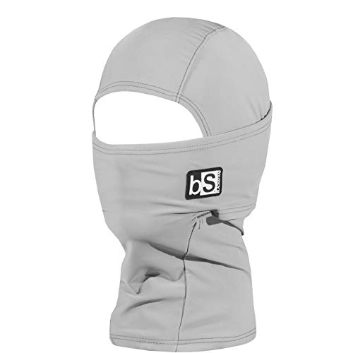 BLACKSTRAP Kids The Hood - Polaina y calentador de cuello de doble capa para clima frío para niños, acero