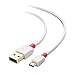 Cable Matters 3-Pack USB to Micro USB Cable (Micro USB Charging Cable) in White 3 Feet