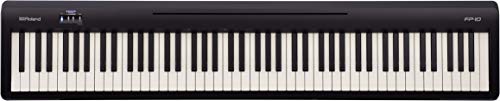 Roland FP-10 Digital Piano Bundle with Adjustable Stand, Bench, Sustain Pedal, Online Lessons, Instructional DVD, and Austin Bazaar Polishing Cloth