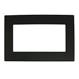 uxcell® Universal Double Din Frame Trim Surround Black 230mm x 168mm