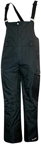 Columbia Men's Haskill Mountain BIB Ski Snowboard OMNI HEAT Pants Black