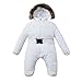 Sameno Infant Toddler Baby Girls Boys Winter Down Snowsuits Romper Jacket Hooded Jumpsuit Warm Thick Coat Outfit