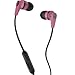 Skullcandy S2IKDY-133 Ink'd 2.0 Earbud Headphones with Mic (Pink/Black)