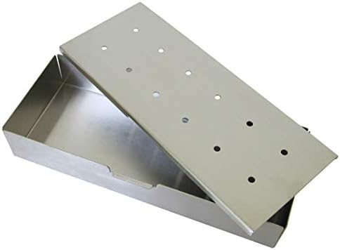 Grill Pro - Caja de ahumado con virutas de madera para barbacoa: Amazon.es: Jardín