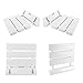 9milelake Wall-mounted Drop-leaf stool, Foldable Shower Seating Chair, Folding Bath Seat (V-FWH01-W)