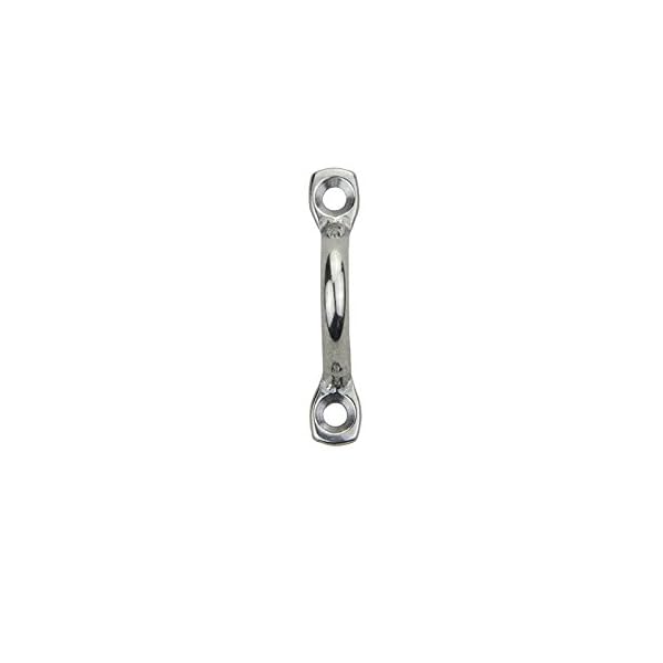 10Pcs-Bimini-Top-Pad-Eye-Straps-footmans-loop-4mm5mm6mm8mm-Stainless-Steel-For-Marine-Boat