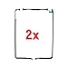 TheCoolCube Compatible 2X Touch Screen Digitizer and LCD Adhesive Strips for iPad Air 2 A1566 A1567 primary