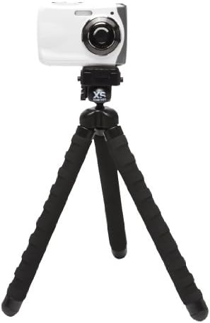 XSories Big Bendy Flexible Camera Tripod For GoPro, Digital, And Action Sports Cameras (Black)