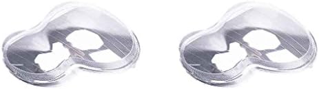 For Mercedes Benz W203 C-Class 01-07 1pair Headlight Lampshade Right Left Lens Shell Cover Trim Accessories