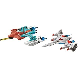 figma ギャラクシアン/ギャラガ Galaxian Galaxip GFX-D001a / Galaga Fighter GFX-D002f 塗装済み可動フィギュア