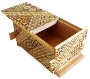 Yosegi Puzzle Box 5 sol, 10 pasos: Amazon.es: Hogar