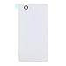LUVSS New Back Glass Replacement for Sony Xperia Z3 Compact (Z3 Mini) D5803 D5833 Rear Cover Glass Panel Case Housing with Adhesive Preinstalled Repair Part (White)