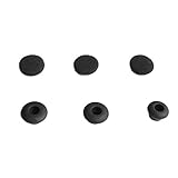 Ear Tips Replacement,HONSHOOP Original Black Rubber Earbuds and Sponge Covers,Perfect for All K6&K10 Bluetooth Earpiece with Multi-size(Large,Medium and Small)