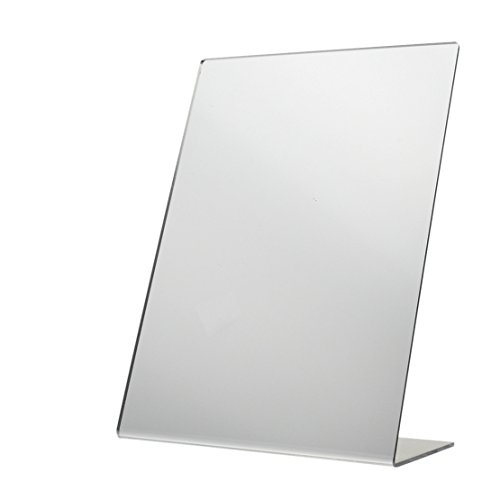 Marketing holders free standing mirror slant back singl…