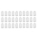 30 Pieces Gel Toe Caps, Silicone Toe Protector, Toe Covers for Big Toe, Protect Toe from Rubbing, Ingrown Toenails, Corns, Blisters, Hammer Toes and Other Painful Toe Problems - Large