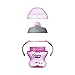 Tommee Tippee Closer to Nature First Sips Transition Cup, BPA-Free, 4+ Months, with Valve, Girl