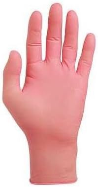 Microflex CTP-233-M Color Touch Pink Powder-Free Exam Gloves, Medium, Latex (Pack of 100)
