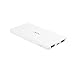 Portable Charger, OKZU 5000mAh Ultra Slim, Lightweight Power Bank,External Battery Pack with USB Type-C Input & Output for iPhone, Samsung, Nexus and More (White)(Type C Cable Not Included)