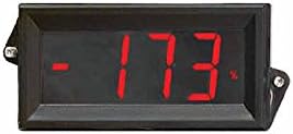 Open Source Meter OSMVP-809R Digital Panel Meter RED NEG Backlight 31/2 Digit LCD Display V-In 10V 5V 200mV DC Eng Units °F °C PSI % Decimal Points 3 Position Adj Span and Offset Standard 1/8 DIN