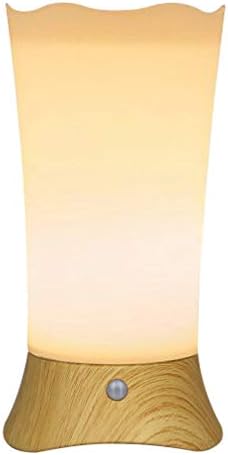 DEEPLITE Table Lamp Battery Operated, Motion Sensor Night Light for Bathroom, Bedroom, Kid’s Room, Hallway, Table Décor