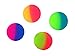 SNInc. ICY Balls in Bright 2 Two Tone Colors - 27mm Bouncy Balls for Kids - Bulk Pack of 144.