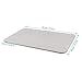 WINOMO Diatomaceous Earth Bath Mat Natural Antibacterial Anti-Slip Bathroom Mat
