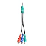 HIGHFINE Replacement RCA Component Video RGB Adapter CBF Signal Cable for Samsung LED TV BN39-01154C