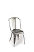 Rounded Seat Cushion for Metal Bar Stools or Kitchen Chairs, Gray (Chair/Stool Sold Separately)