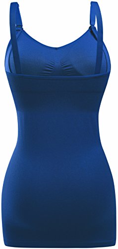image for Bralido Women's Nursing Tank Camis with Built-in Maternity Bra for Bre