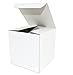 White Wedding Favor Candy Gift Boxes 4x4x4