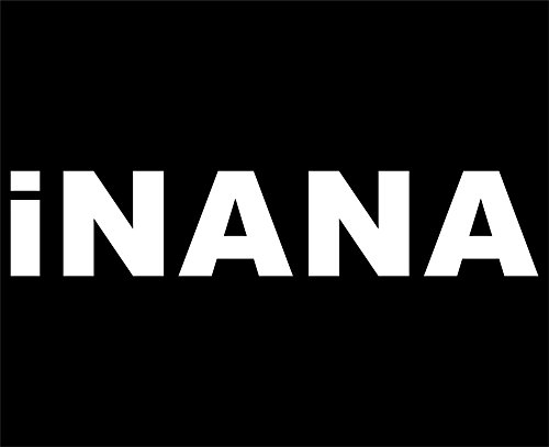 iNANA - 8 3/4"x 1 3/4" - Vinyl Die Cut Decal / Bumper Sticker For Windows, Trucks, Cars, Laptops, Macbooks, Etc.